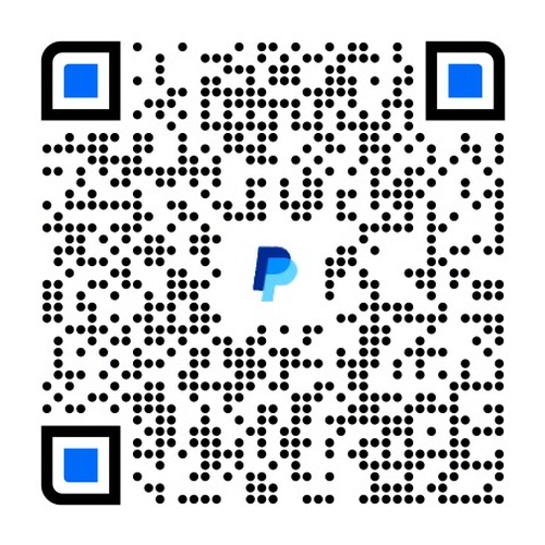 PayPal donation QR code